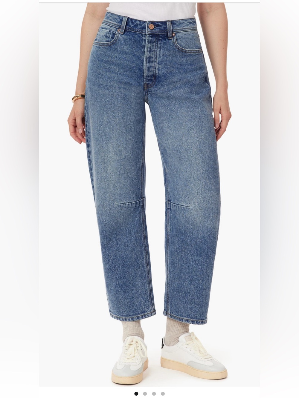 Scotch & Soda The Current Barrel Jeans Light Wash Size 14/32 High Rise Denim